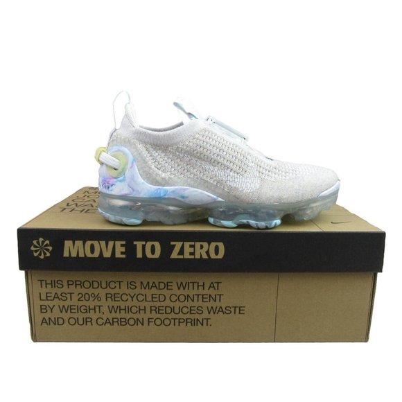 Nike Air VaporMax 2020 Flyknit Summit White Multi Womens Size 7.5 Shoes NEW